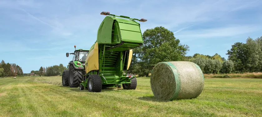 KRONE Comprima Plus hat die Mission bestanden