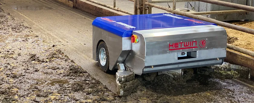 Neuvorstellung: Mistaufnahmeroboter HETWIN AVENGER pickup